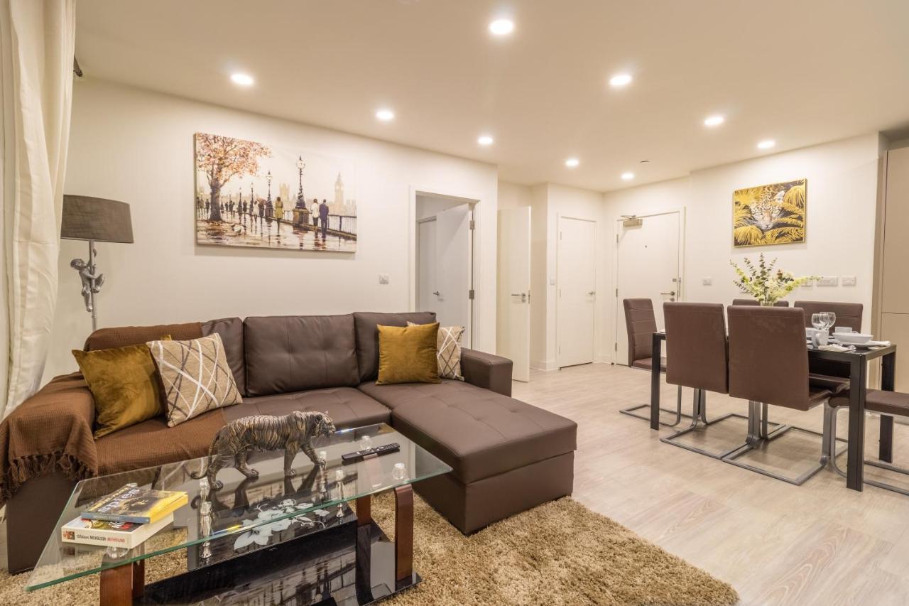 Virexxa Bedford Centre - Executive Suite - 2Bed Flat With Free Parking & Gym 外观 照片