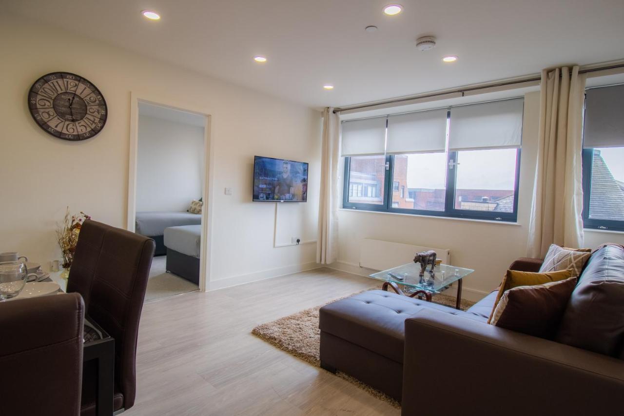 Virexxa Bedford Centre - Executive Suite - 2Bed Flat With Free Parking & Gym 外观 照片